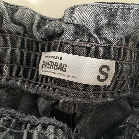 Refuge Denim High Waisted Paperbag Shorts - Small - Picture 3 of 3
